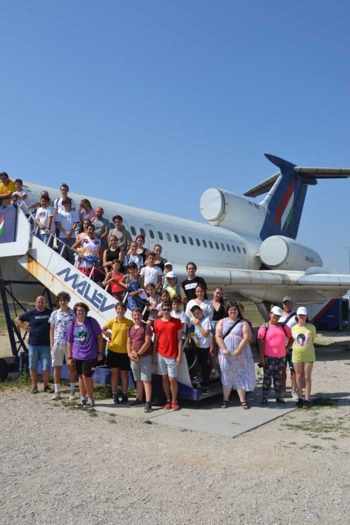 Tanévindító projektkirándulás az Aeroparkban